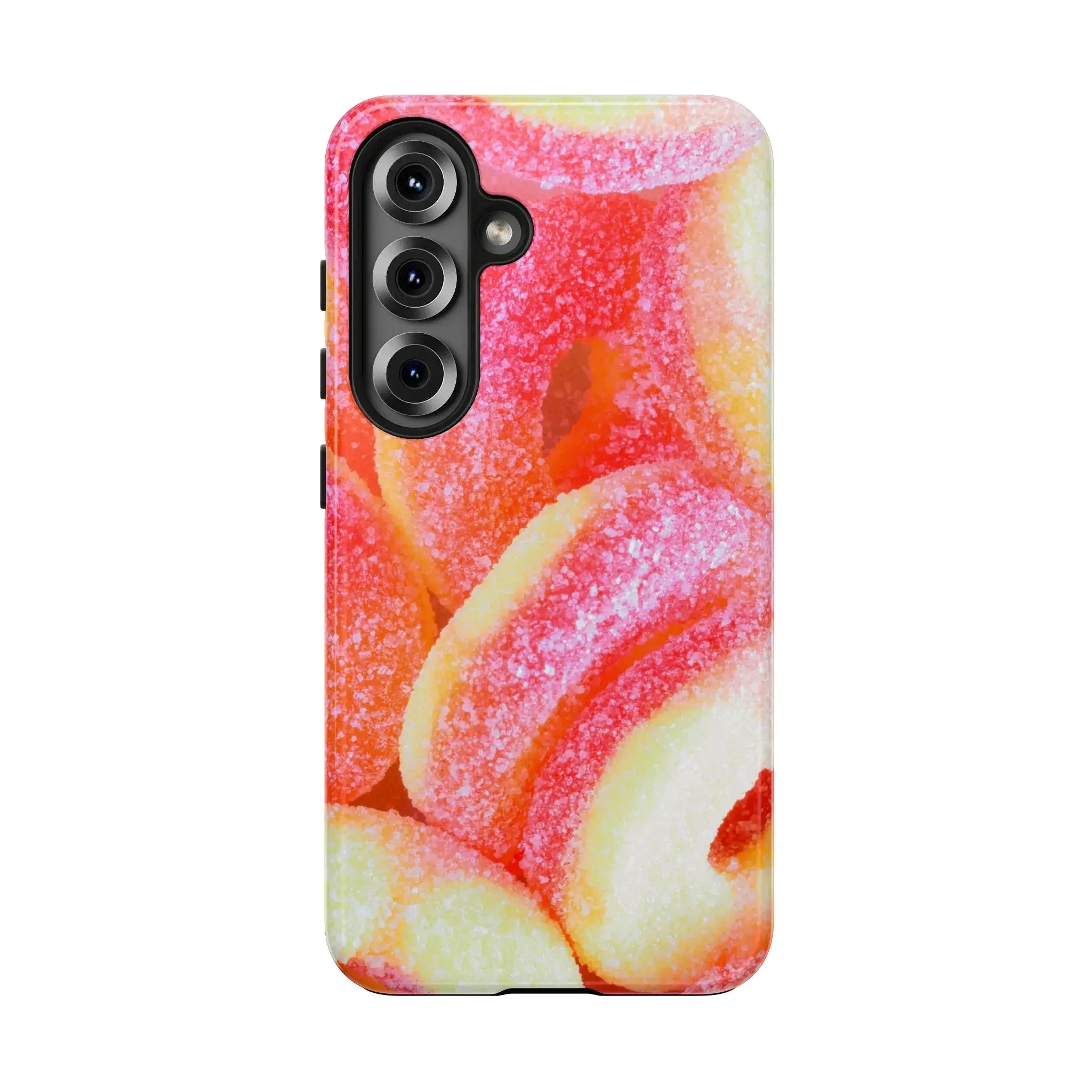 Sour Peach Ringz Phone Case (Apple & Android) - Pink Sweetheart