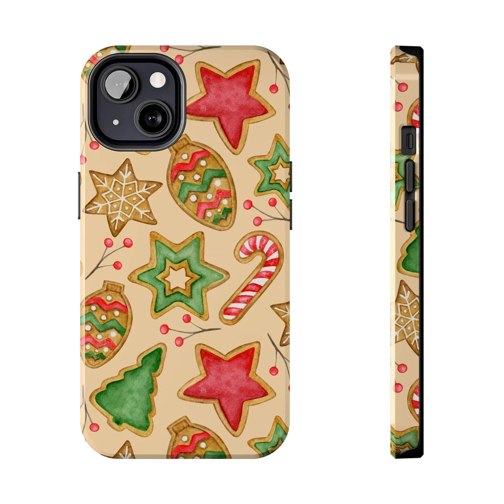 Xmas Holiday Cheer Phone Case (Apple & Android) - Pink Sweetheart