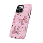 Pretty Pink Bows Phone Case (Apple & Android) - Pink Sweetheart