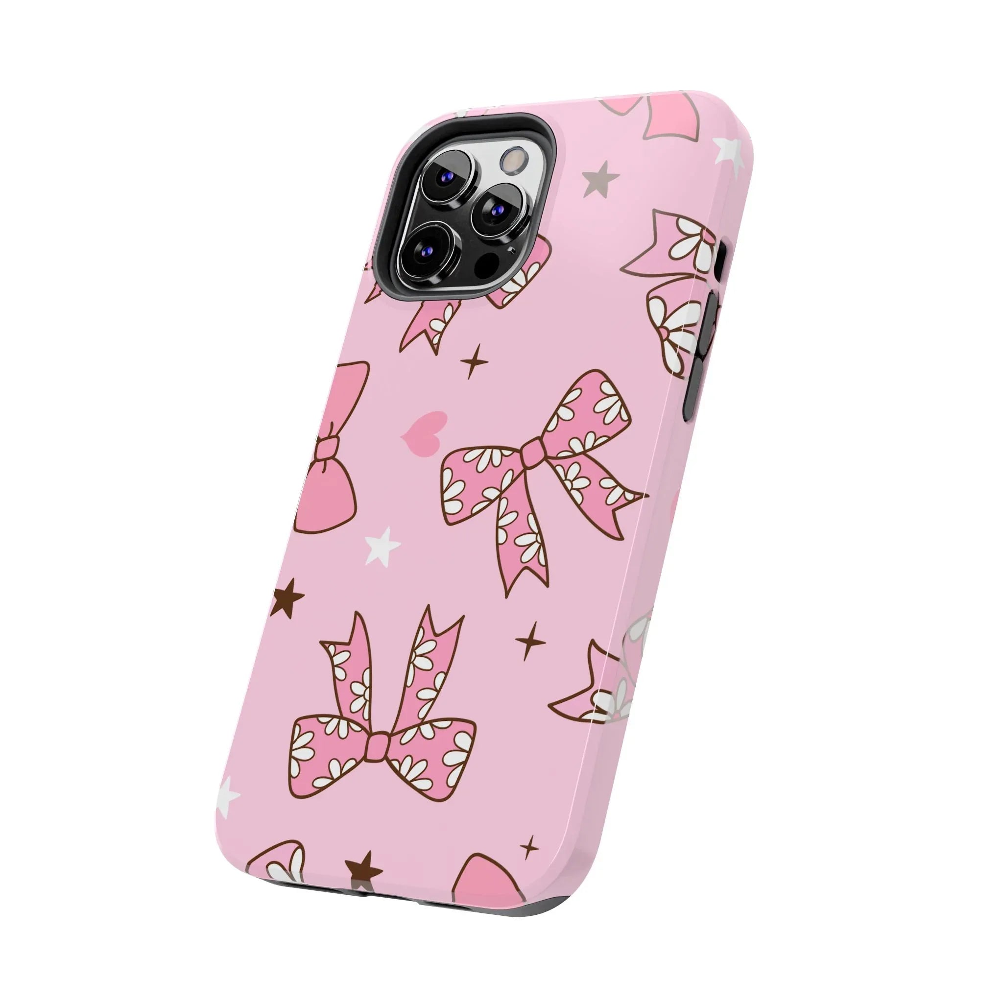 Pretty Pink Bows Phone Case (Apple & Android) - Pink Sweetheart