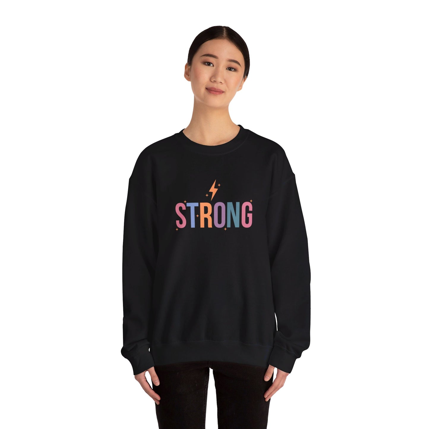 "Strong" Heavy Blend™ Crewneck Sweatshirt