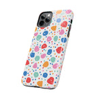 Seamless Hand Drawn Polka Phone Case (Apple & Android)