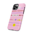 Bestie Bracelets Phone Case (Apple & Android) - Pink Sweetheart