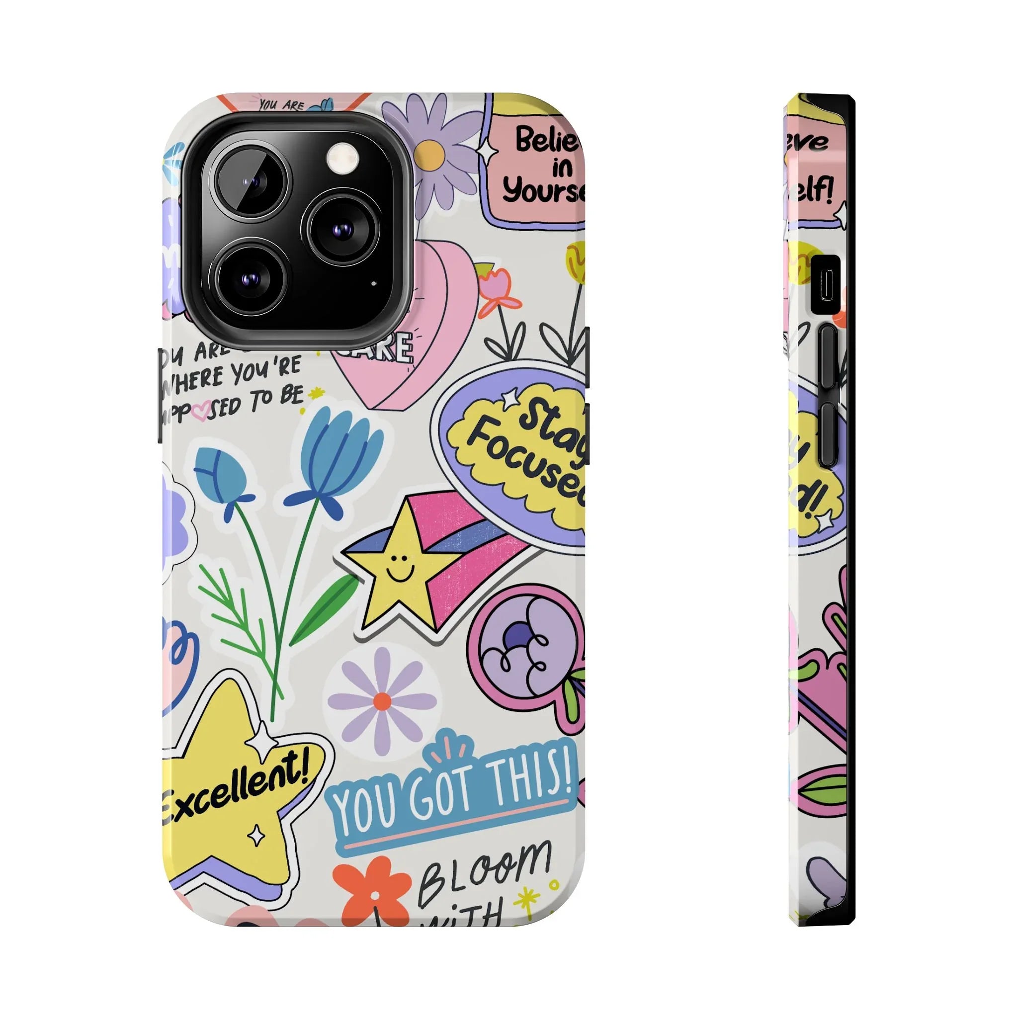 Motivational Phone Case (Apple & Android) - Pink Sweetheart