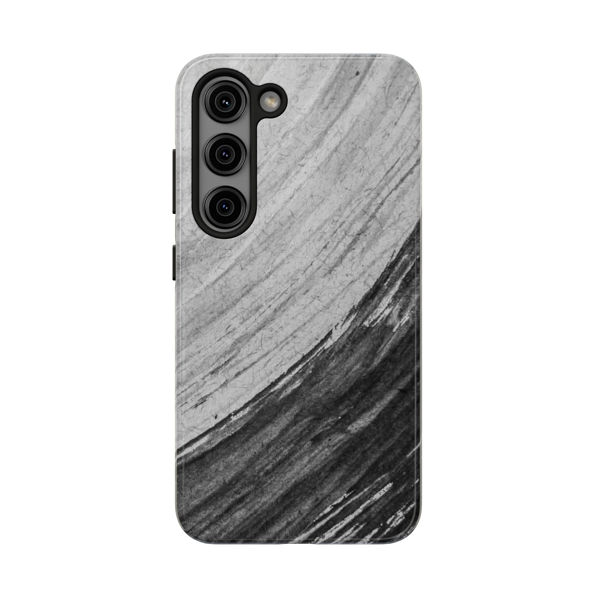 Black & Gray Phone Case (Apple & Android)