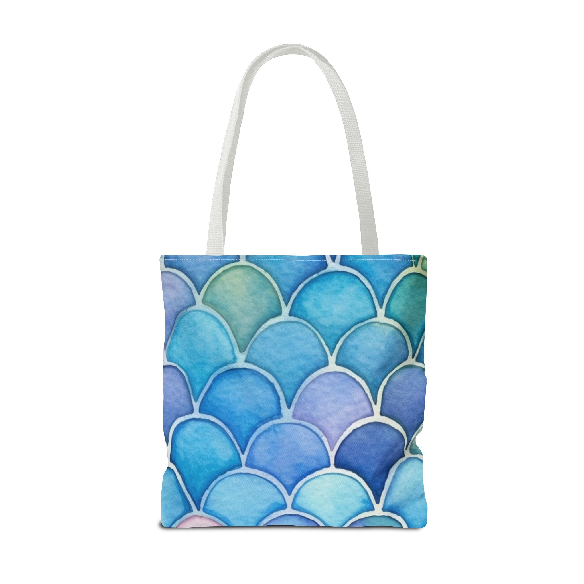 Watercolor Mermaid Tote Bag