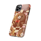 Retro Brown Bear Phone Case (Apple & Android)