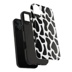 Spotted Animal Print Phone Case (Apple & Android) - Pink Sweetheart