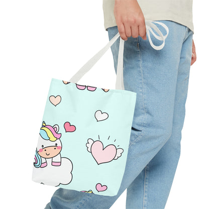 Cute Chibi Unicorn Tote Bag