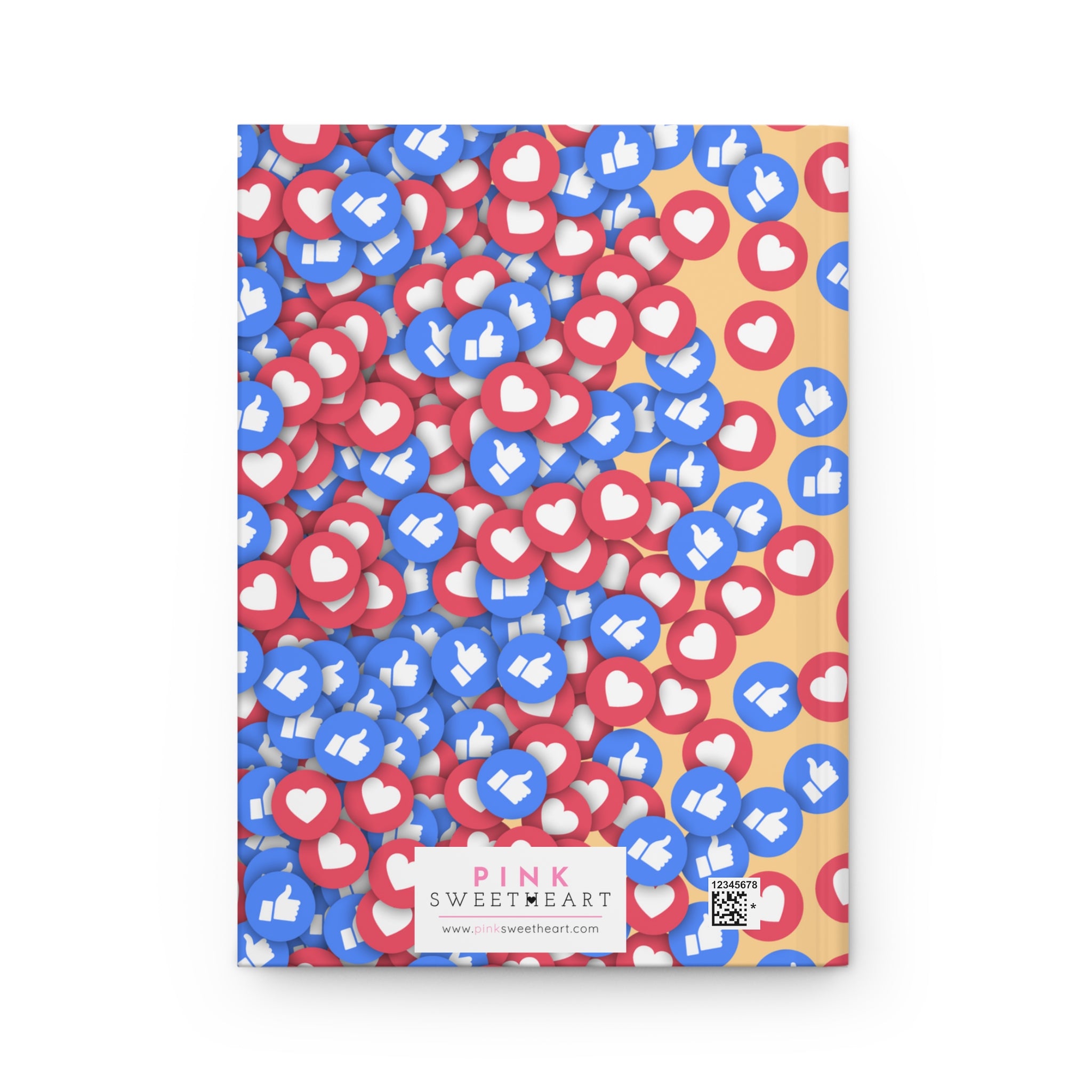 Viral en todas las redes sociales Cuaderno de tapa dura mate