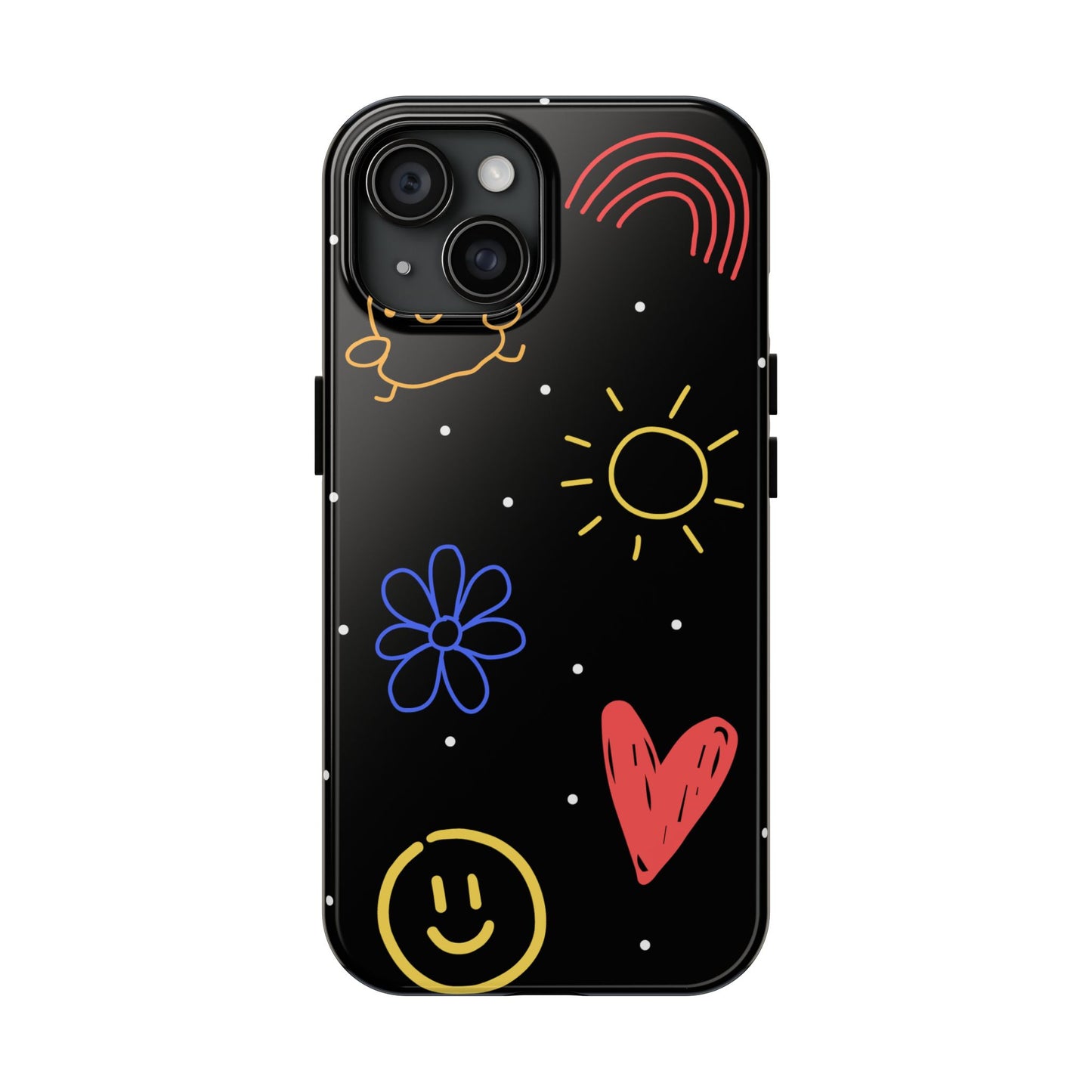 Draw Scribble Doodle Phone Case