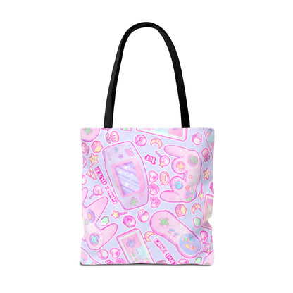 Pink Pastel Gamer Girl Tote Bag