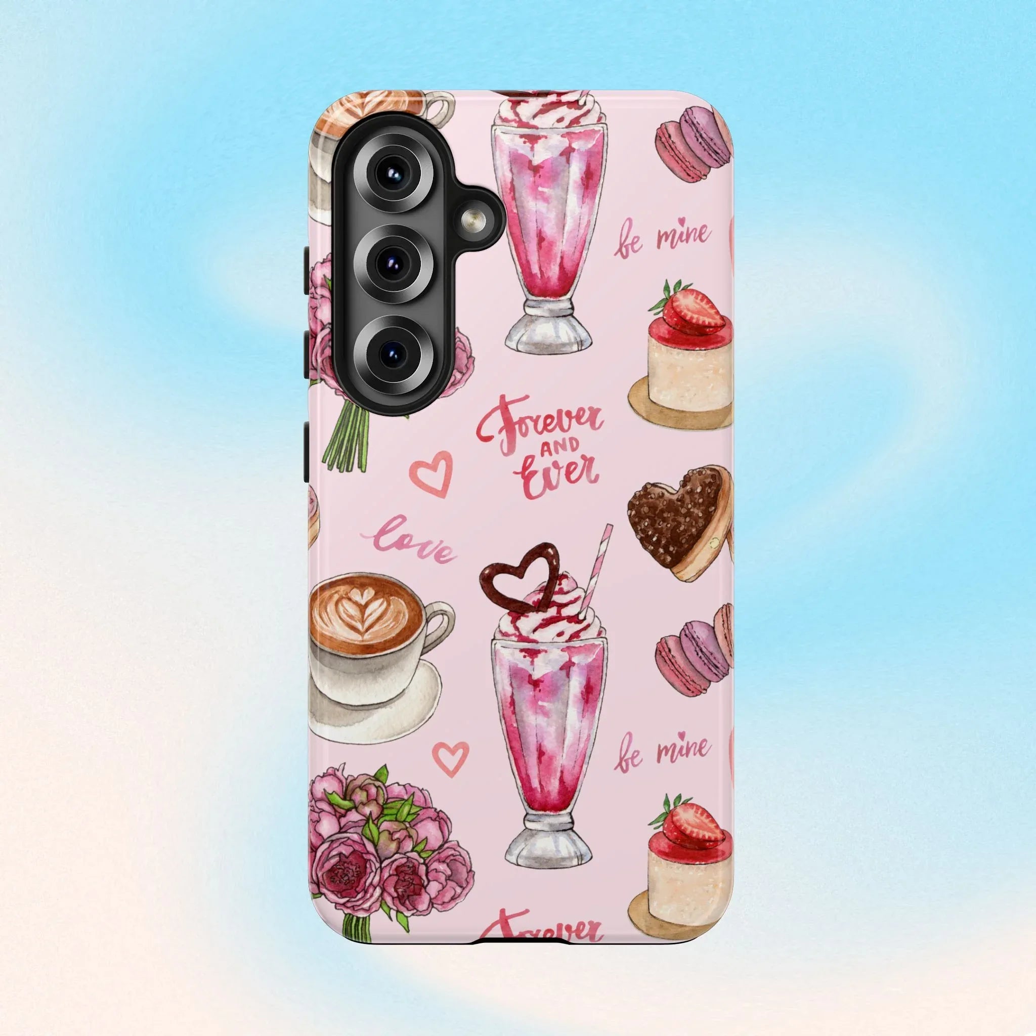 Be Mines Forever Phone Case (Apple & Android) - Pink Sweetheart