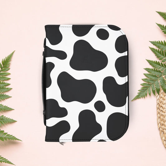 Classic Cow Print Book Cover