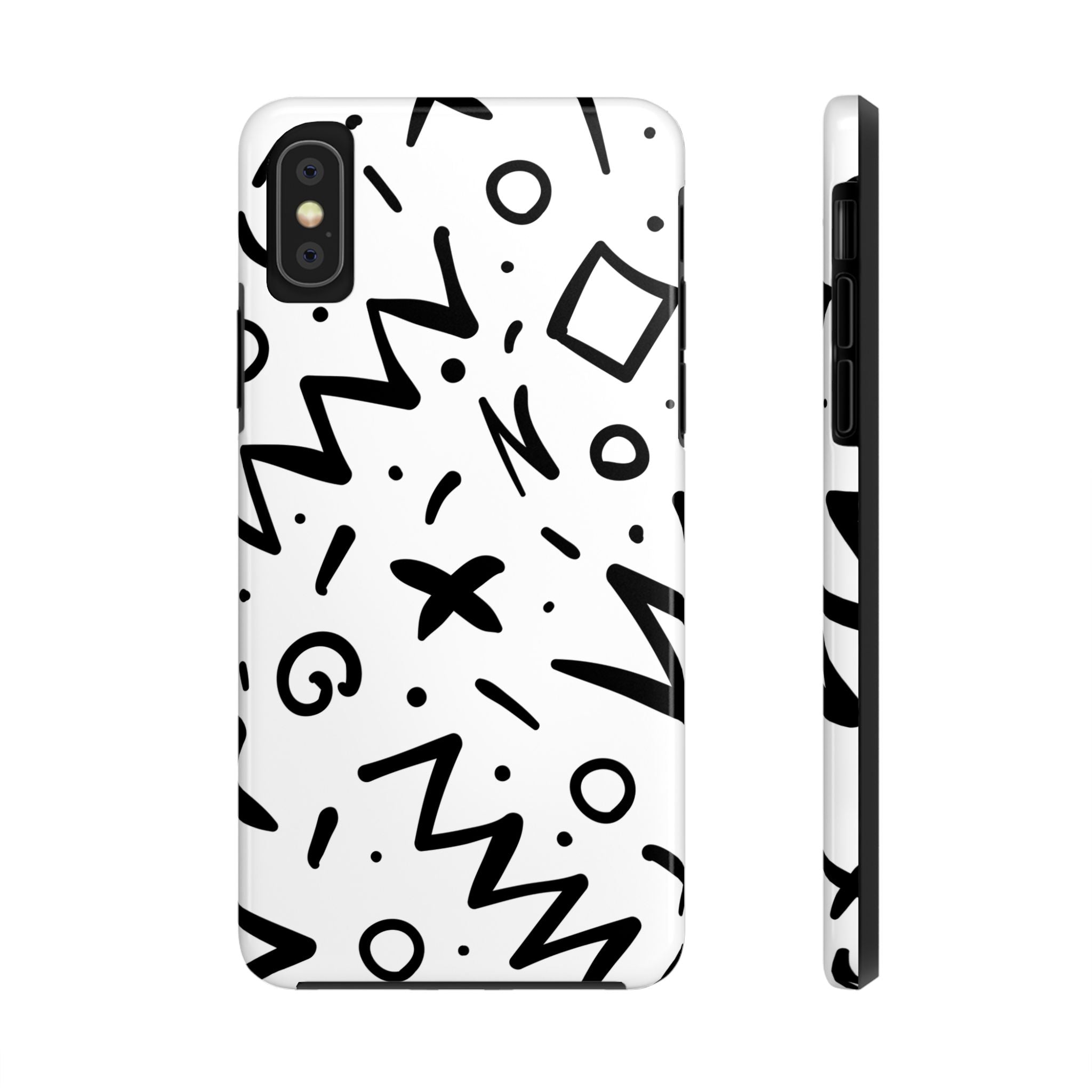 Abstract Memphis Pattern Phone Case (Apple & Android)