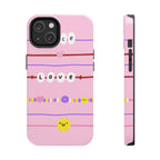 Bestie Bracelets Phone Case (Apple & Android) - Pink Sweetheart
