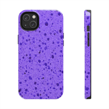 Purple Sponge Phone Case