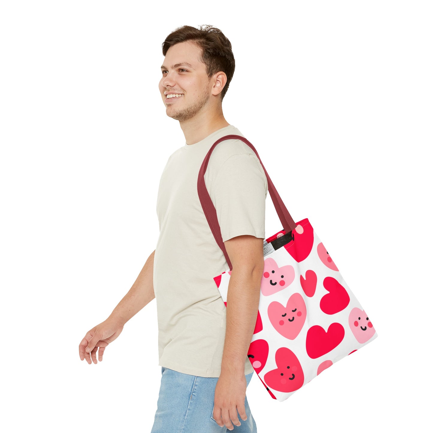 Happy Little Hearts Tote Bag