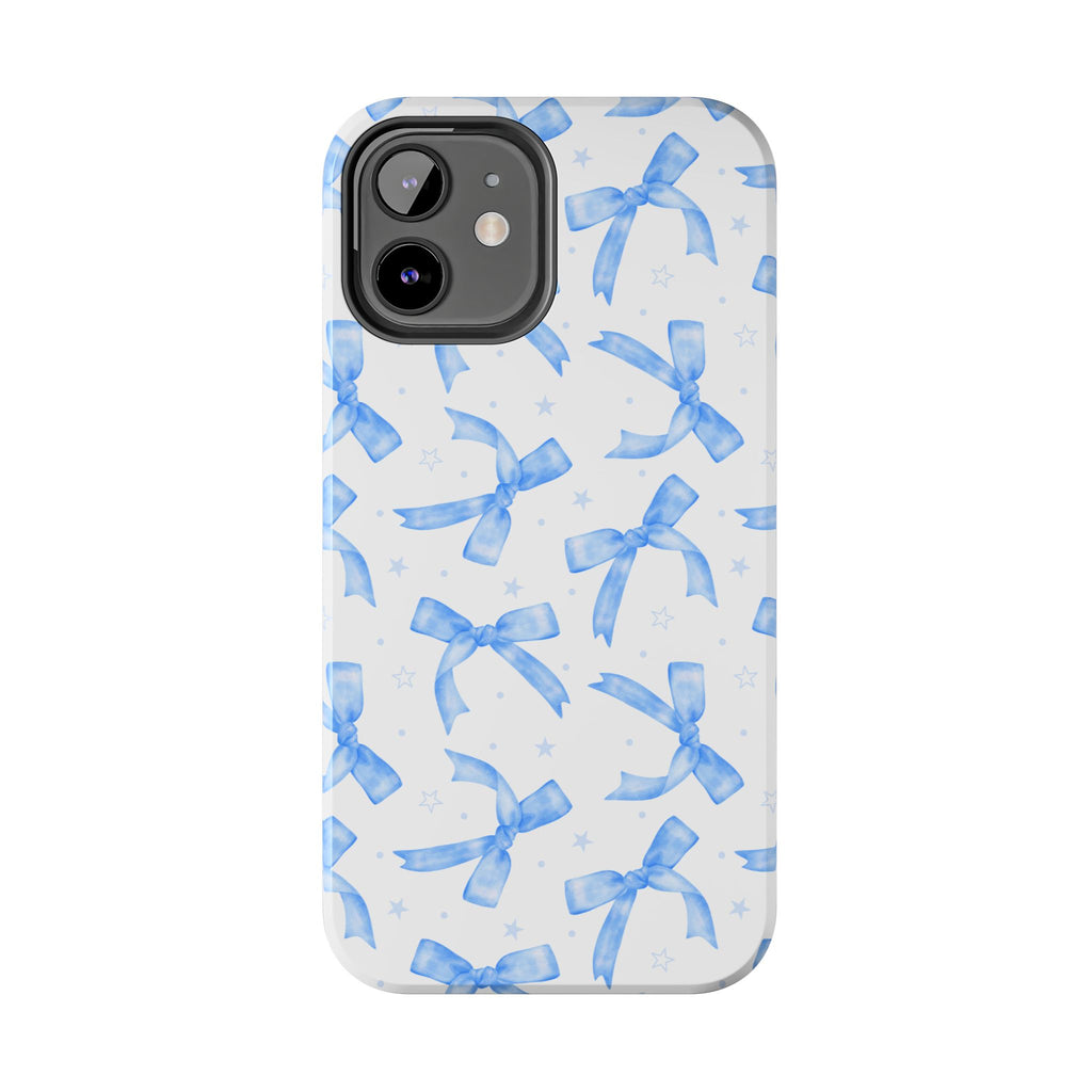 Lacey Baby Blue Ribbons Phone Case (Apple & Android)