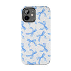 Lacey Baby Blue Ribbons Phone Case (Apple & Android)