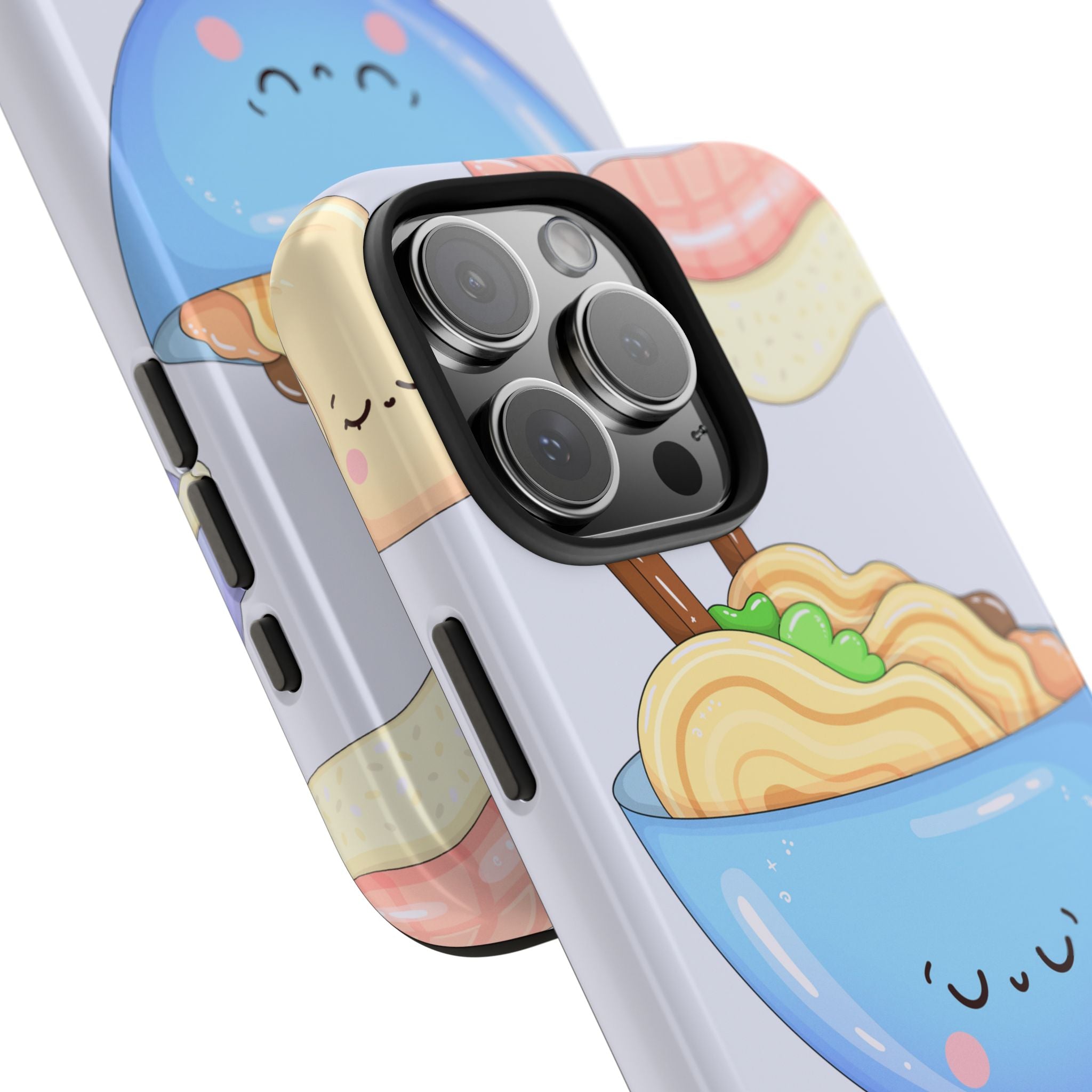 Kawaii Anime Snacks Phone Case (Apple & Android)