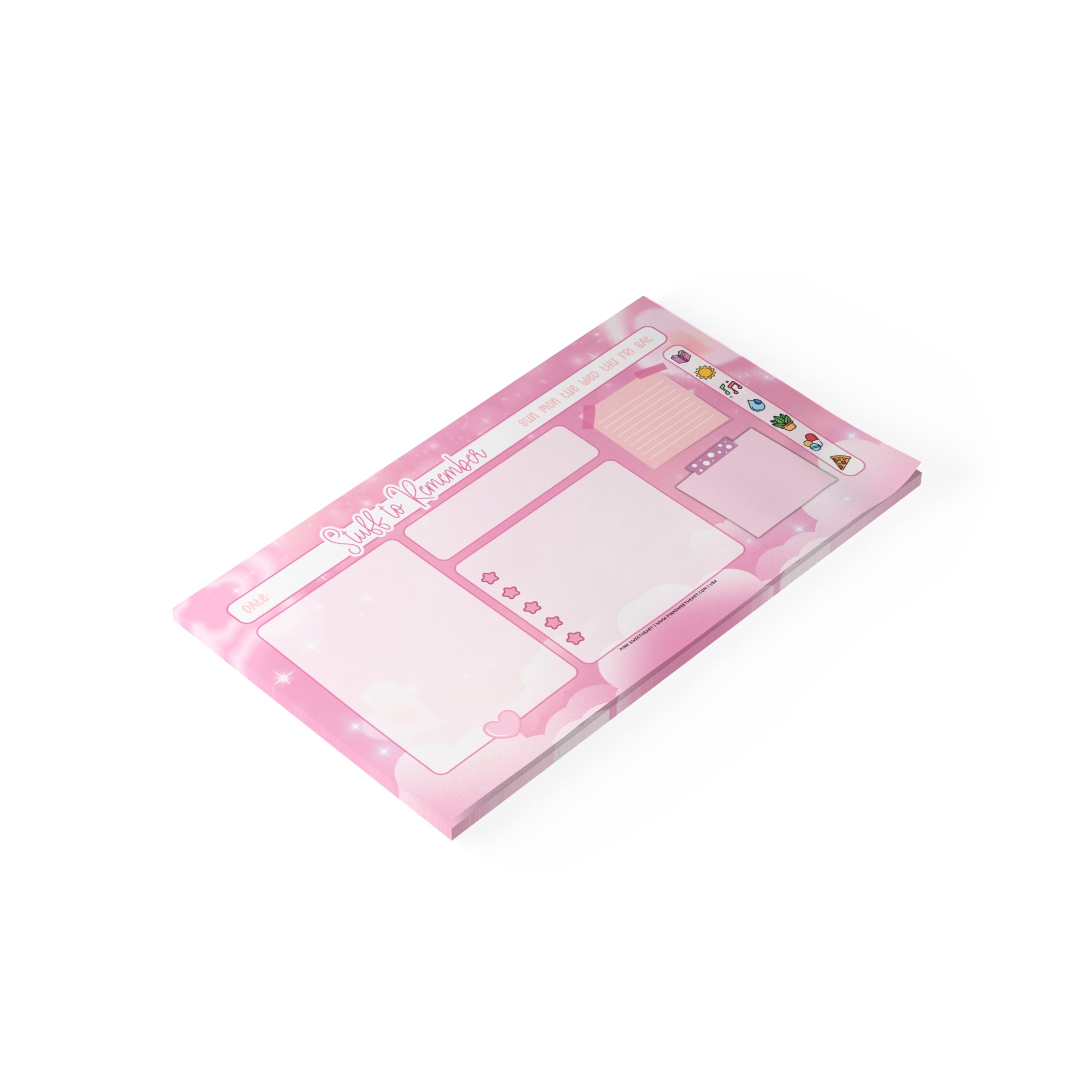 Pinkalicious Paradise Sticky Note Pad