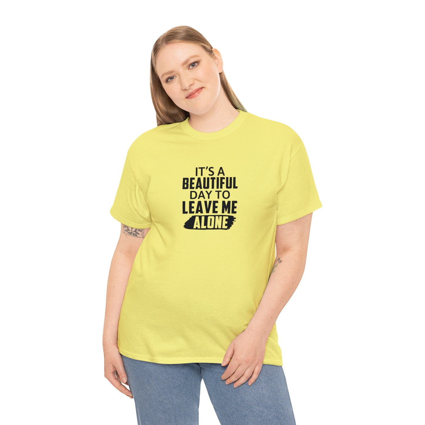 Leave Me Alone Cotton Tee