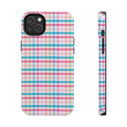 Checked Pattern Phone Case