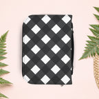 Black Gingham Book Cover