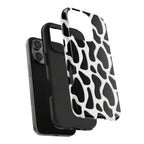 Spotted Animal Print Phone Case (Apple & Android) - Pink Sweetheart