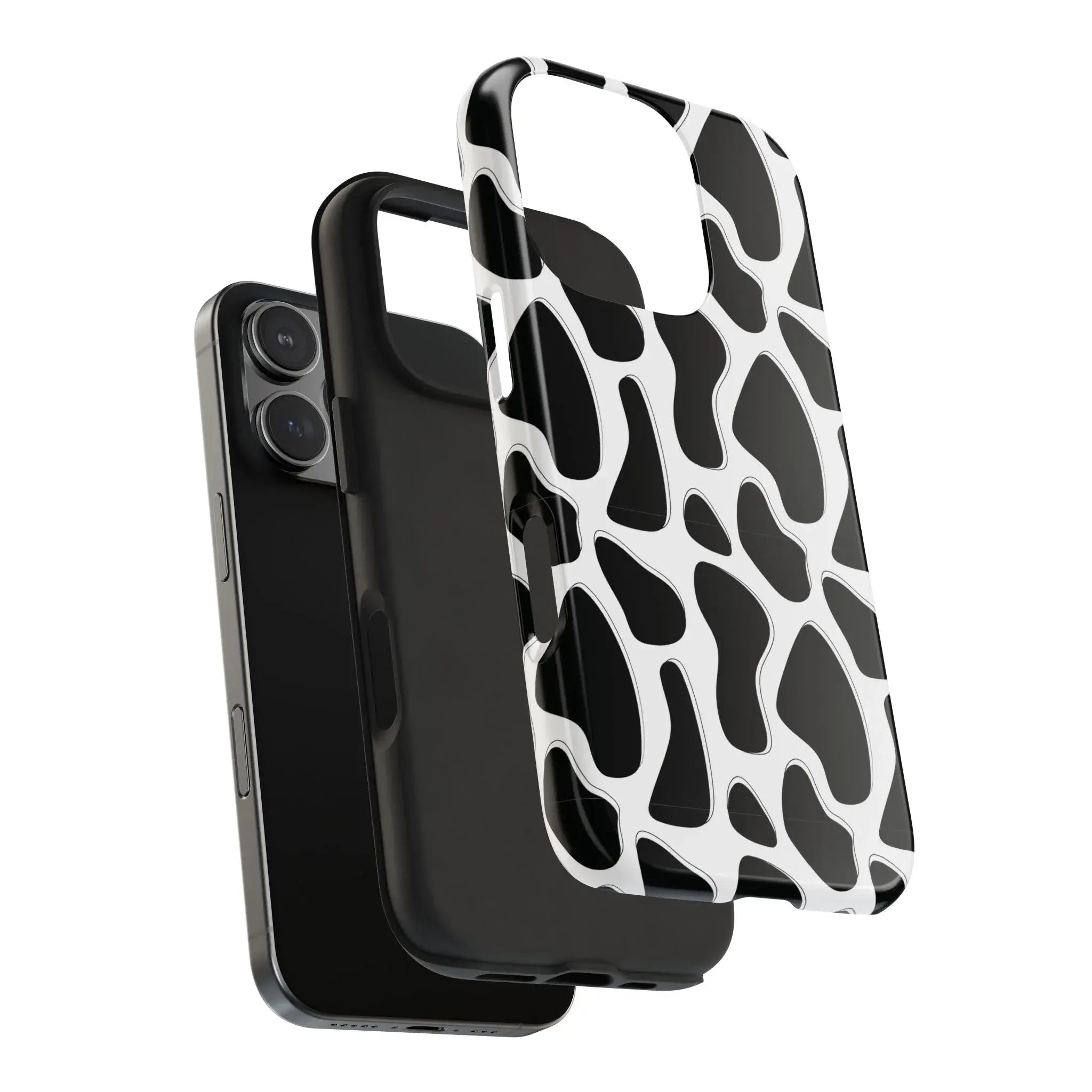 Spotted Animal Print Phone Case (Apple & Android) - Pink Sweetheart