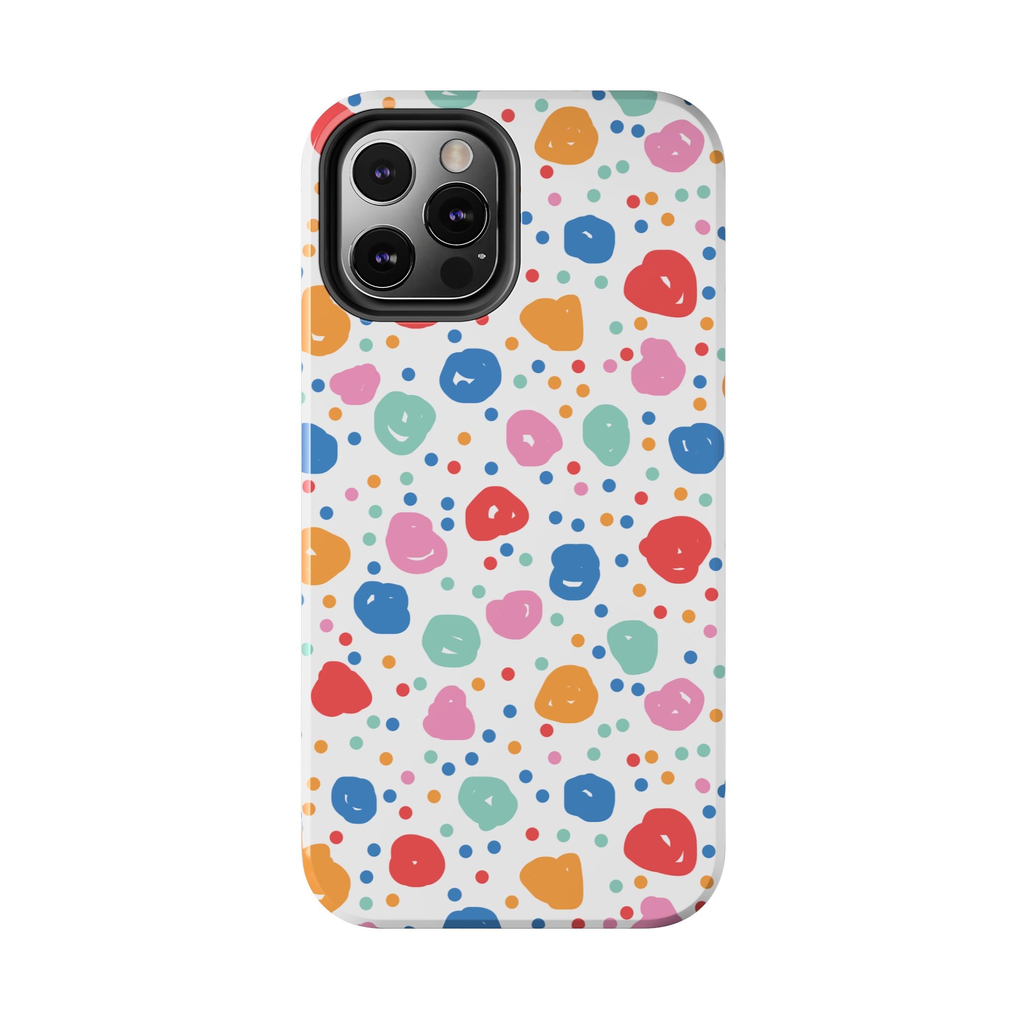 Seamless Hand Drawn Polka Phone Case (Apple & Android)