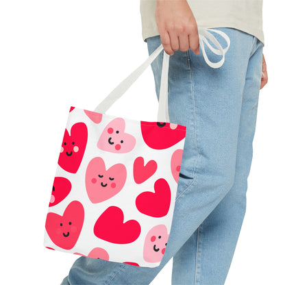 Happy Little Hearts Tote Bag