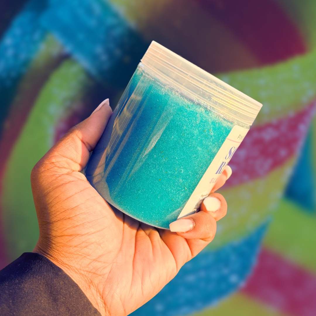 Sour Blue Raspberry Slushie Sugar Scrub