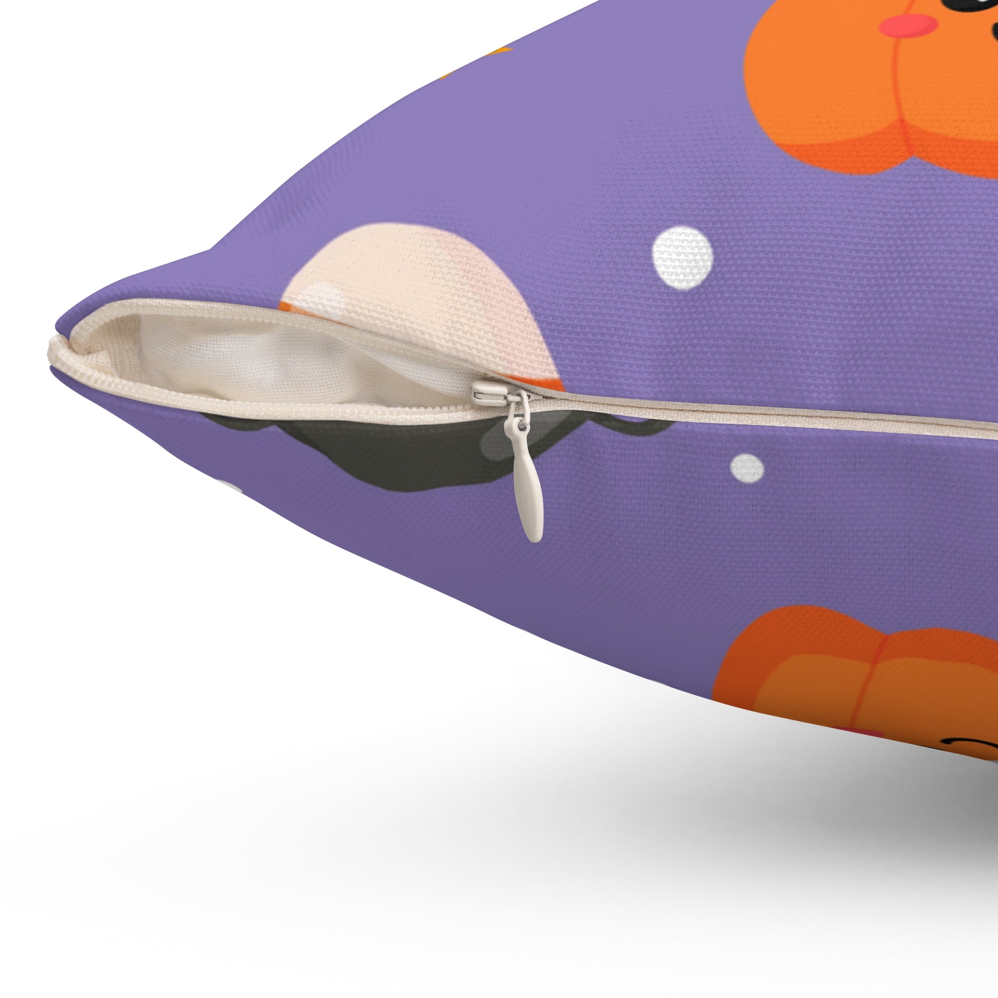 Spooky Little Friends Square Pillow