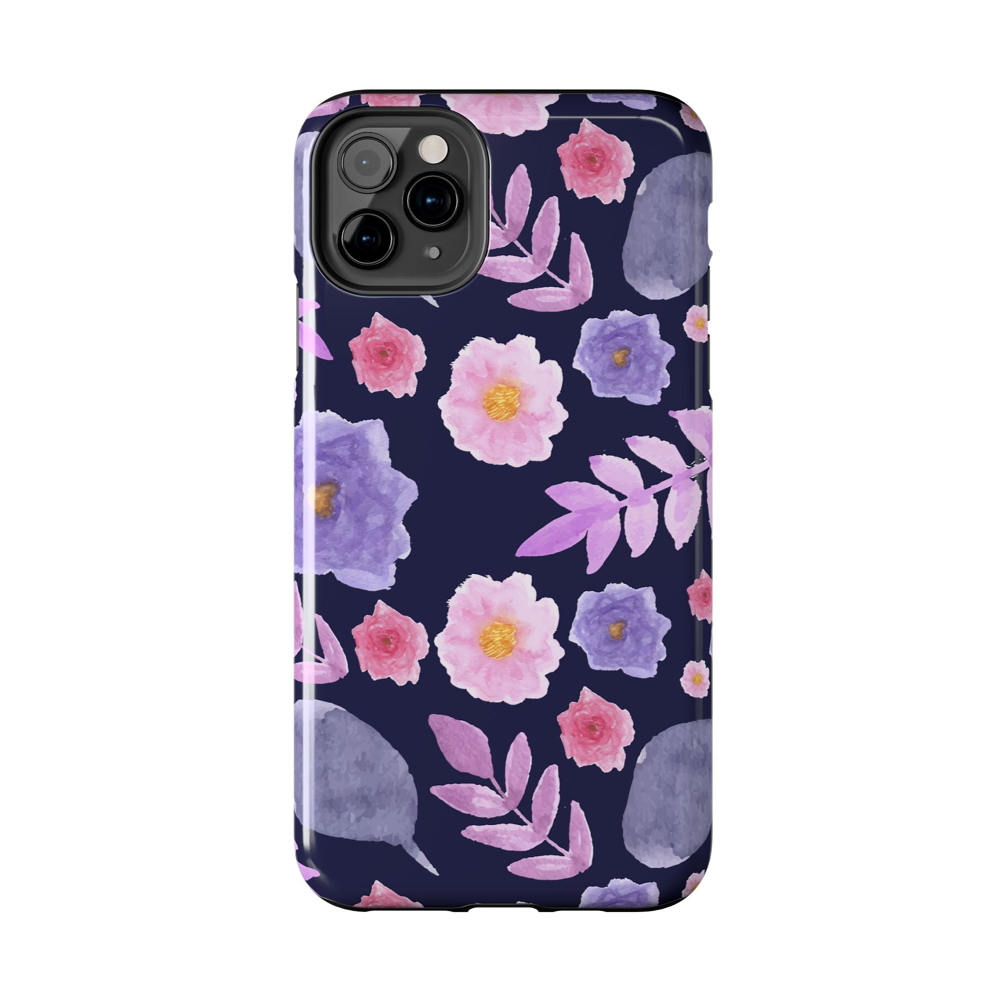 Purple Florals Phone Case (Apple & Android)