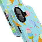 Ice Cream Festival Phone Case (Apple & Android) - Pink Sweetheart