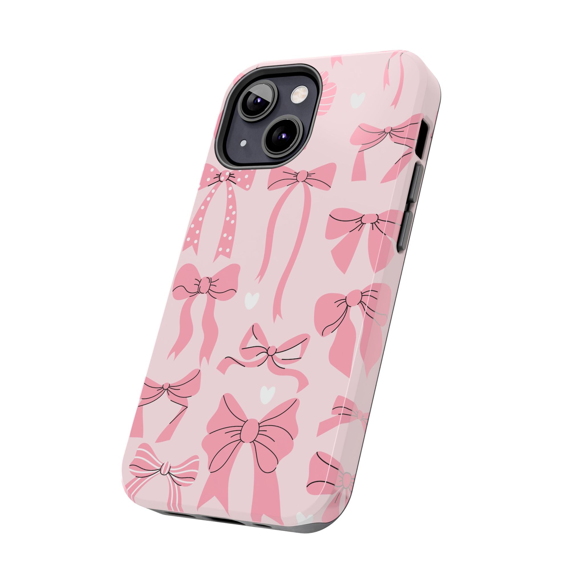 Pink Bow Ribbons Phone Case (Apple & Android)