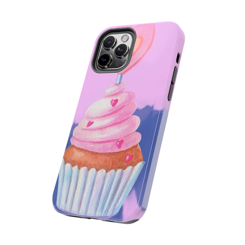 Cutie Cupcake Phone Case (Apple & Android) - Pink Sweetheart