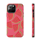 Watermelon Slices Phone Case (Apple & Android) - Pink Sweetheart