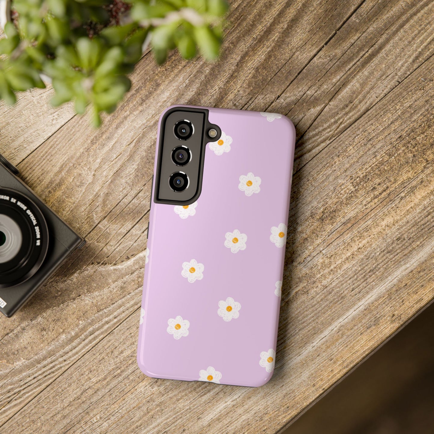 Purple and Mini Flowers Phone Case