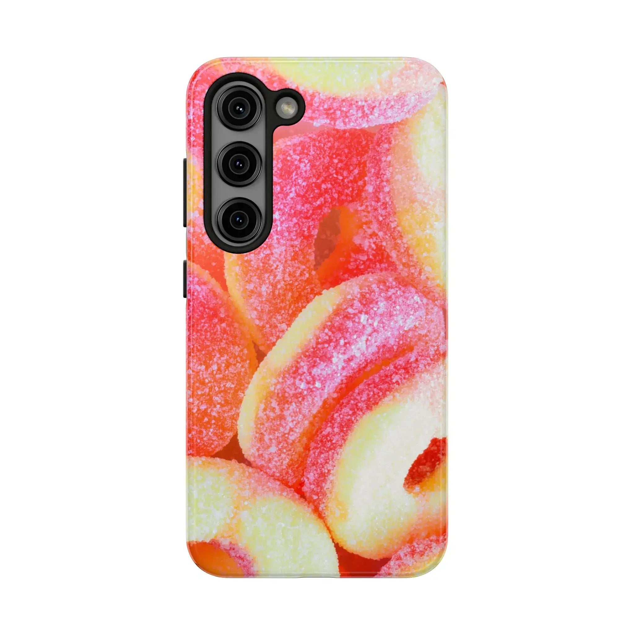 Sour Peach Ringz Phone Case (Apple & Android) - Pink Sweetheart