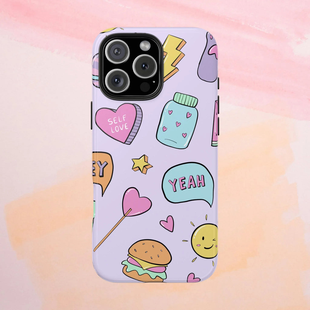 Kawaii Cute Collection Phone Case (Apple & Android) - Pink Sweetheart