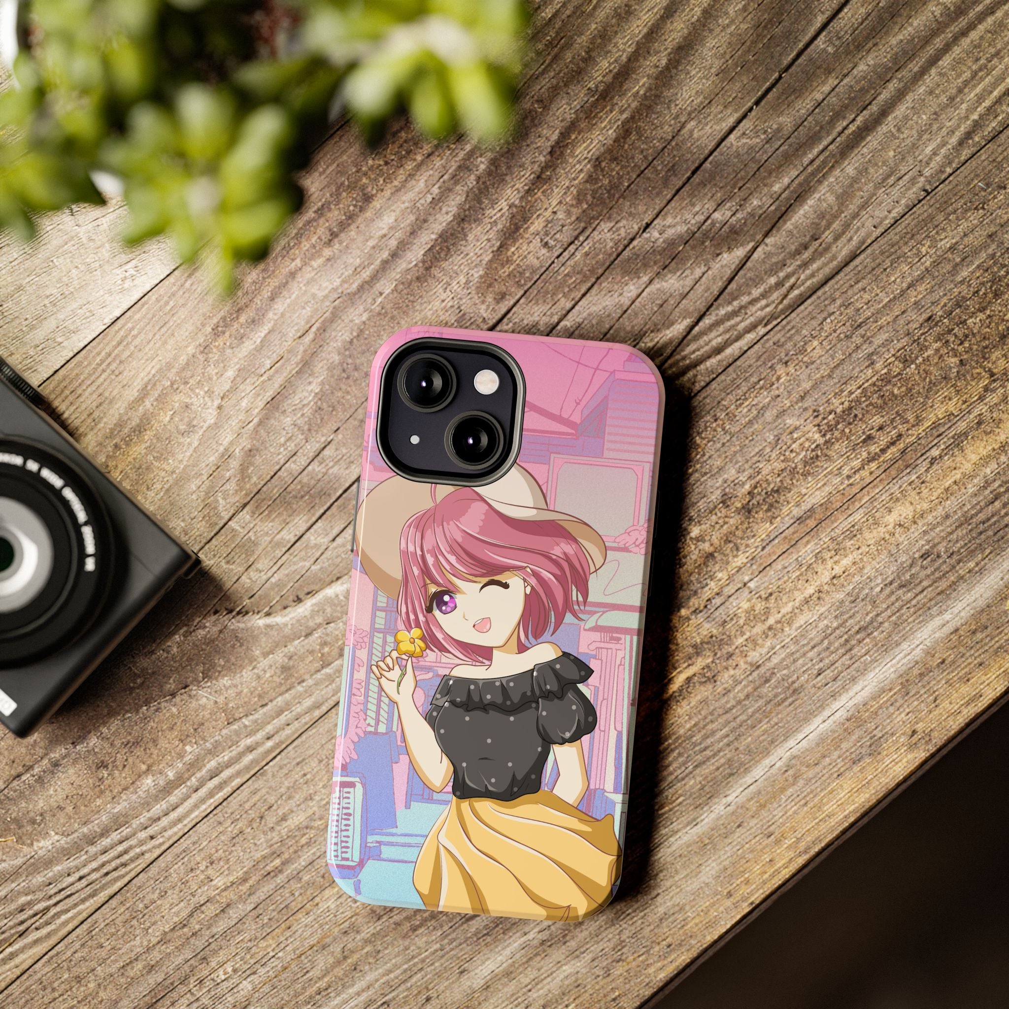 Anime Girl Phone Case (Apple & Android)