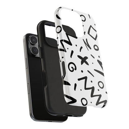 Abstract Memphis Pattern Phone Case