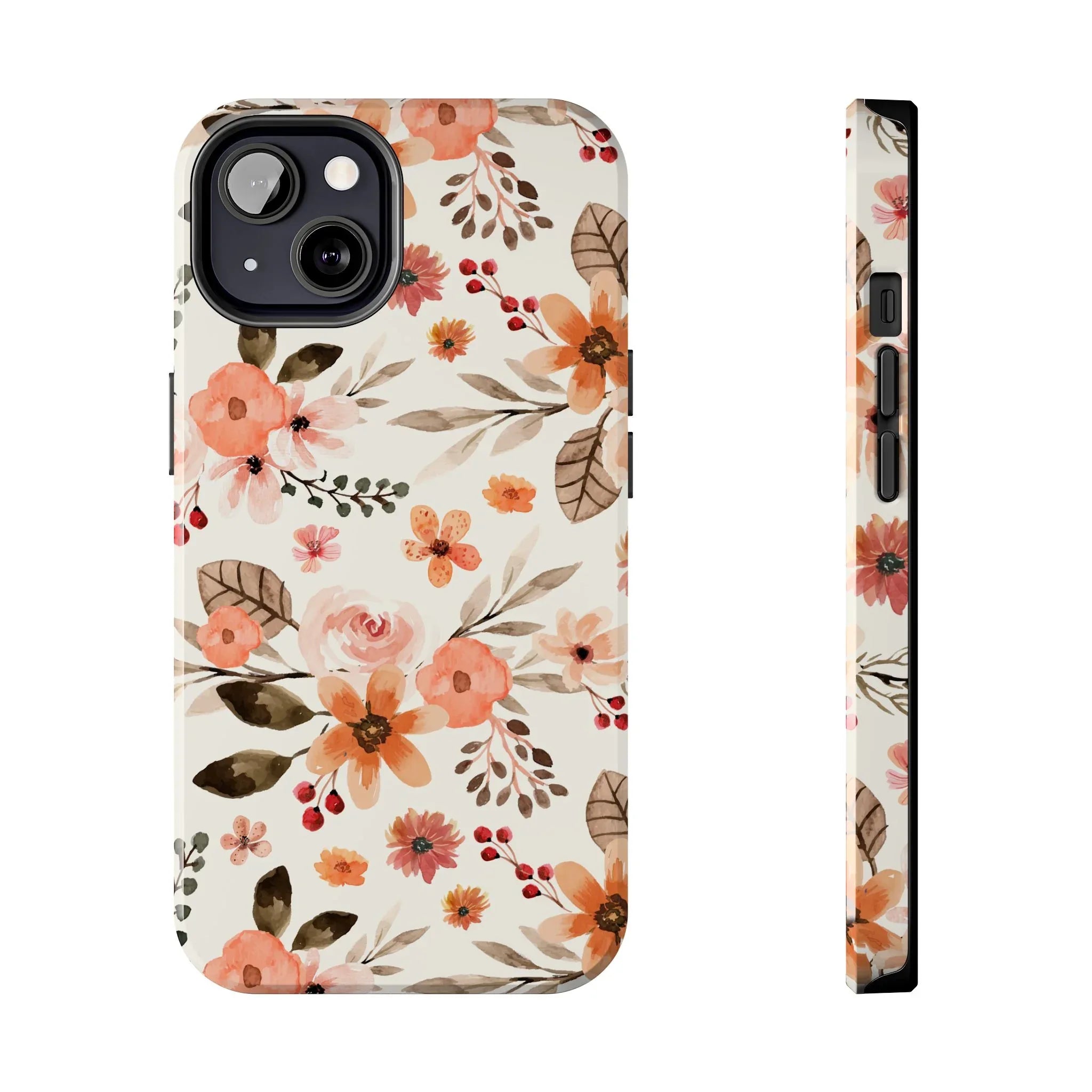 Timeless Vintage Florals Phone Case (Apple & Android) - Pink Sweetheart