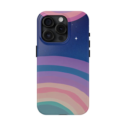 Midnight Rainbows Phone Case