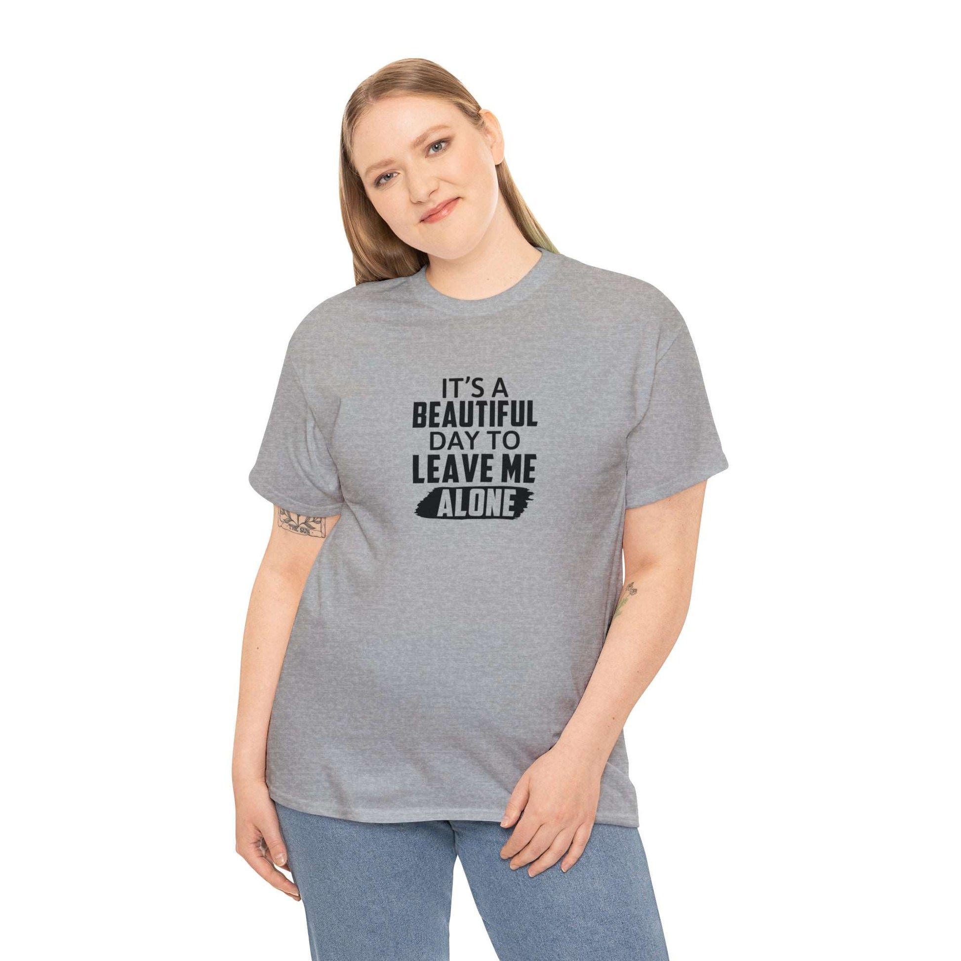 Leave Me Alone Cotton Tee