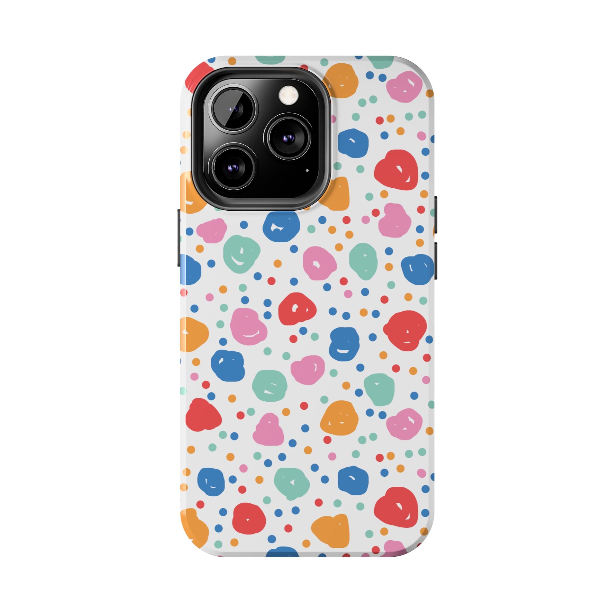 Seamless Hand Drawn Polka Phone Case (Apple & Android)