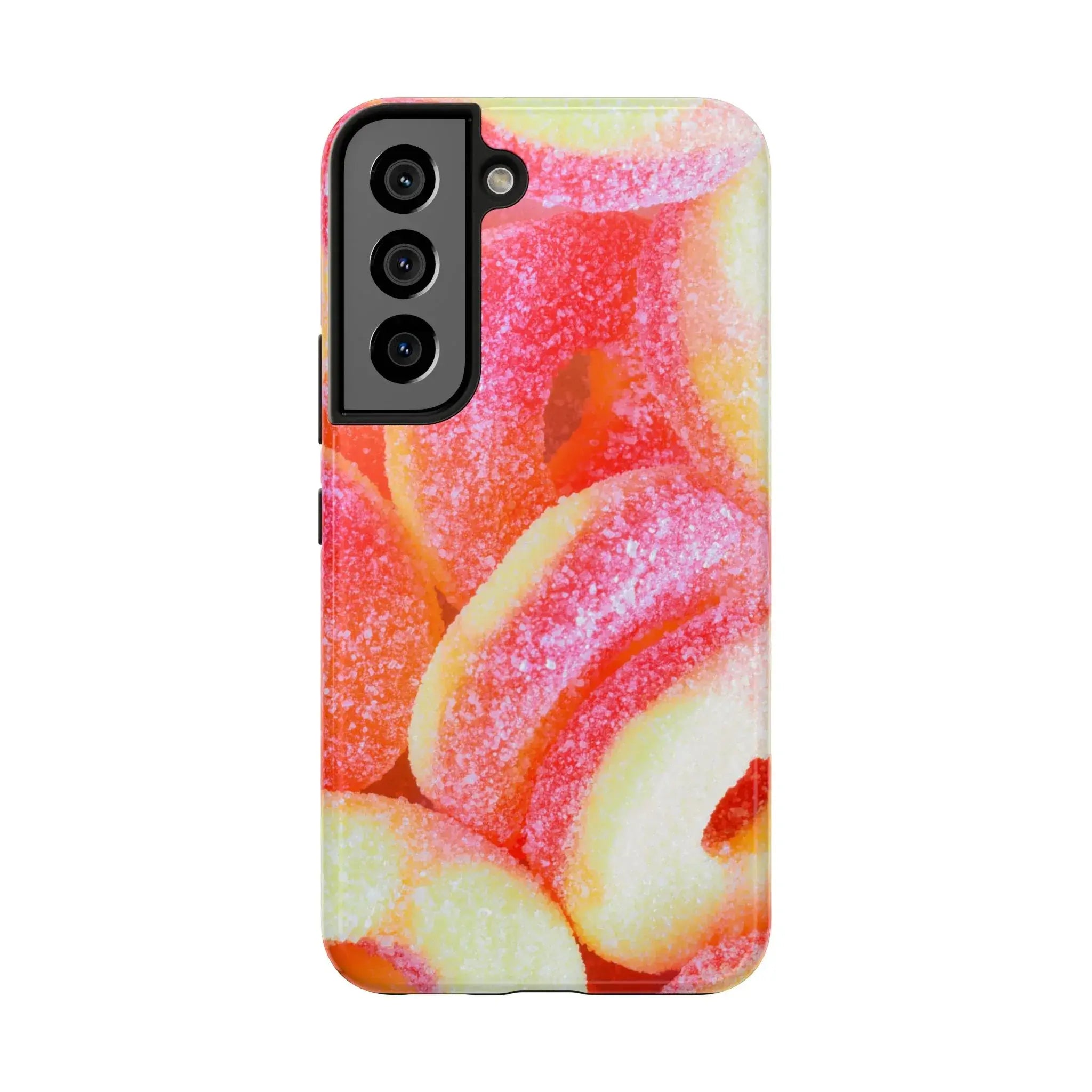 Sour Peach Ringz Phone Case (Apple & Android) - Pink Sweetheart